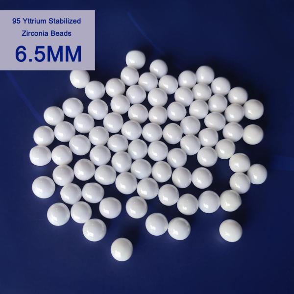 Buy cheap 95 YTZP Yttrium Stabilized Zirconia Grinding Balls Size 6.5mm from wholesalers