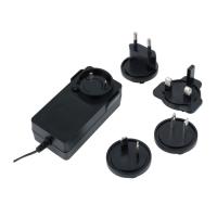 Buy cheap Universal 1A Power Adapter with Interchangeable Plugs Male DC Connector 100-240V product