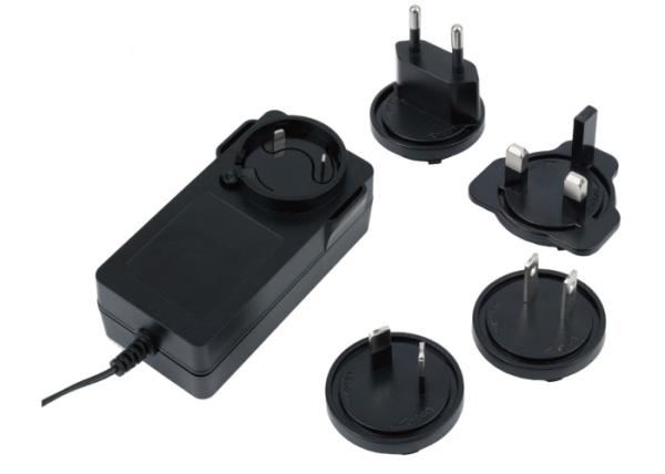 Buy cheap CE FCC RoHS Certified Slim Desktop Power Adapter Universal Plug Type 65W 24V Output from wholesalers