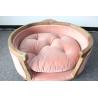 Buy cheap Nice design furniture for dogs oak wood frame dog house good cushion with velvet fabric dog house from wholesalers