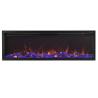 Buy cheap 1240mm 48 Inch Built-In Electric Fireplace Mutil-Color Fire Home Decoration from wholesalers