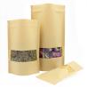 Buy cheap Cylinder Printing Stand Up Brown Paper k Bags from wholesalers