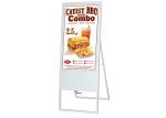 3840X2160 LCD Digital Signage 32 Inch 43 Inch Restaurant Digital Menu Display