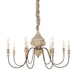 Reclaimed wood ceiling chandelier Lighting (WH-CI-33)