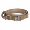 Buy cheap Tactical Adjustable Nylon Dog Collar K9 Heavy Duty Metal Buckle With Handle from wholesalers