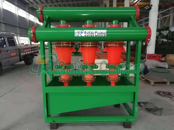 Buy cheap 1800 GPM 3pcs 12" Cyclone Drilling Mud Desander Without Bottom Shaker from wholesalers