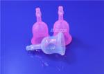 Women Medical Grade Silicone Menstrual Cup Health Care No Transverse Sliding