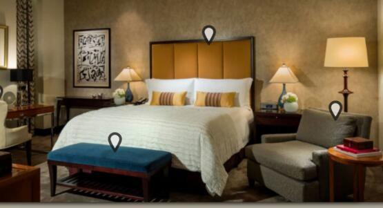 Buy cheap American style wooden 5-star custom made Marriott Hotel bedroom Furniture sets,hospitality casegoods, from wholesalers