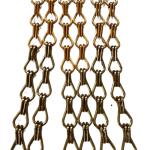 Standard Size 12mm*24mm Aluminum Chain Link Curtain High Durability