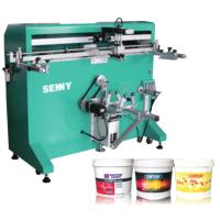 Buy cheap 1000X250mm 10pcs/Min Semi Automatic Screen Printing Machine For Bucket product