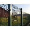 Buy cheap Powder Coated Fence Triangle 4.0mm Wire Diameter For Gardens / Houses from wholesalers