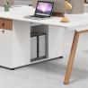 Buy cheap Wooden 2 4 6 Seat Cubicles Desk Workstation Office Furniture Modular Office Desk Work Station from wholesalers