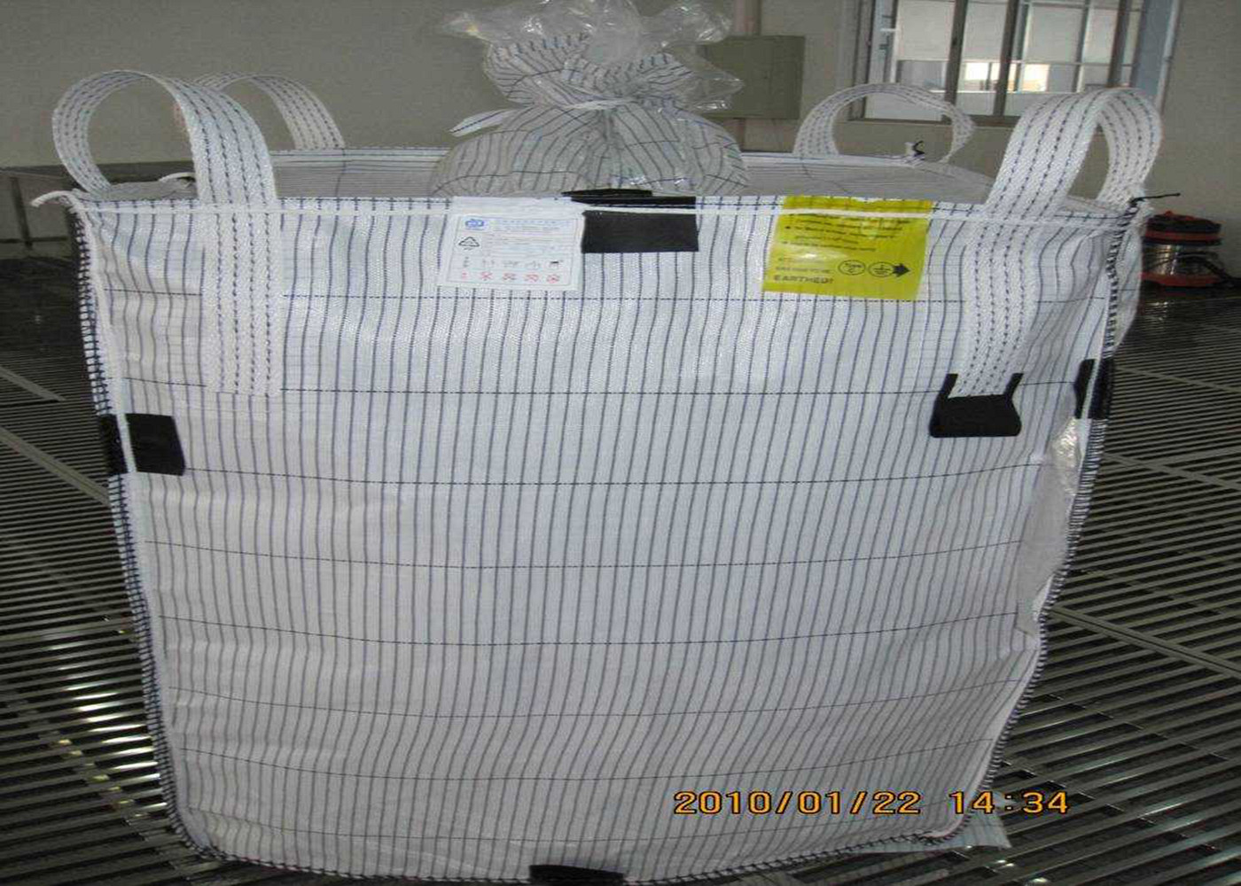 Multi Use 1000kg FIBC PP Woven Heavy Duty Bulk Bags For Vegetable / Fruit Packaging