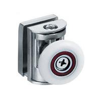 Buy cheap Silent 23-26mm Metal Sliding Door Rollers Shower Screen Runner 20kg Capacity product