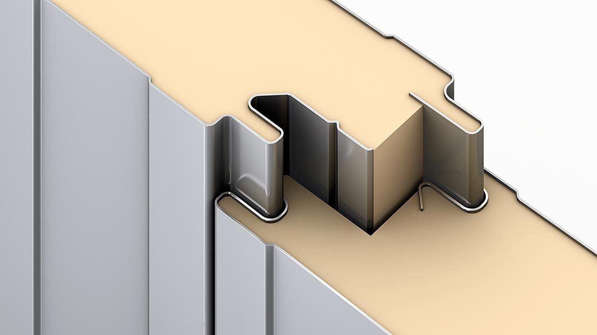 Industrial / Commercial IMP Building Insulated Roof Metal Panels