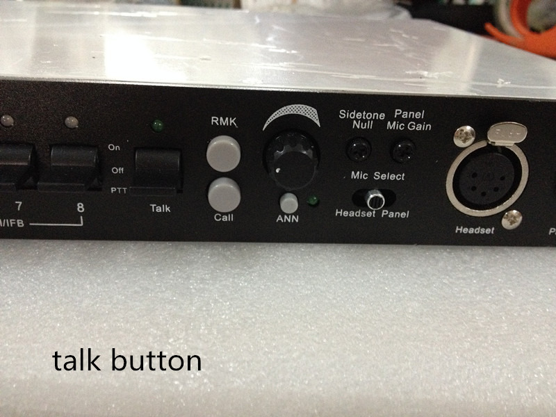 2019 TELIKOU New Update TM-800 Eight channel wired intercom System For TV station lighting sound Stage