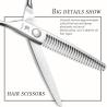 Buy cheap 26 Teeth Special Hairdressing Scissors , Silver Color Hair Thinning Shears from wholesalers