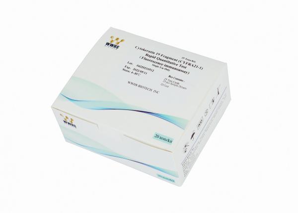 Buy cheap CYFRA21-1 CK19 Rapid Quantitative Fluorescence Immunoassay Test Cassette FIA POCT from wholesalers