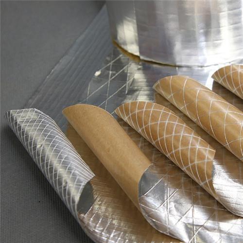 Buy cheap Heat Seal Aluminum Foil Scrim Insulation Facing With Three Layers from wholesalers
