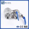 Buy cheap Female Connection SS304 DN65 Stainless Steel Pipe Fitting Manual Control Ball Valve from wholesalers
