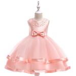 European and American new summer children's clothing mesh princess puffy dress