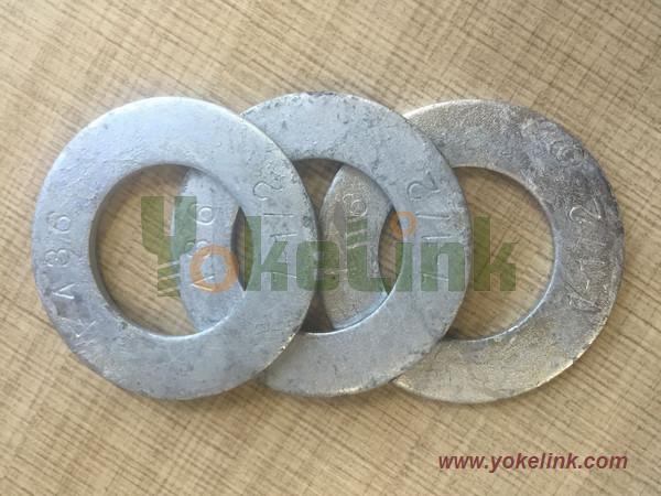 Buy cheap ASME B18.22.1 USS low carbon steel round flat washer from wholesalers