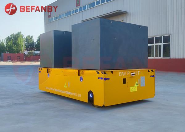 Buy cheap Remote Control Steering Trackless Transfer Cart 20m / Min With Battery Operation from wholesalers
