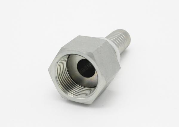 Buy cheap Hydraulic Hose Connectors With Straight ORFS Female Swivel Flat Seat from wholesalers