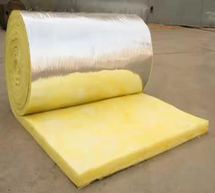 Buy cheap Resistant Most Chemicals Glass Wool Blanket 25-200mm Thermal Conductivity Type Fibers Roof Insulation With Fsk Foil from wholesalers