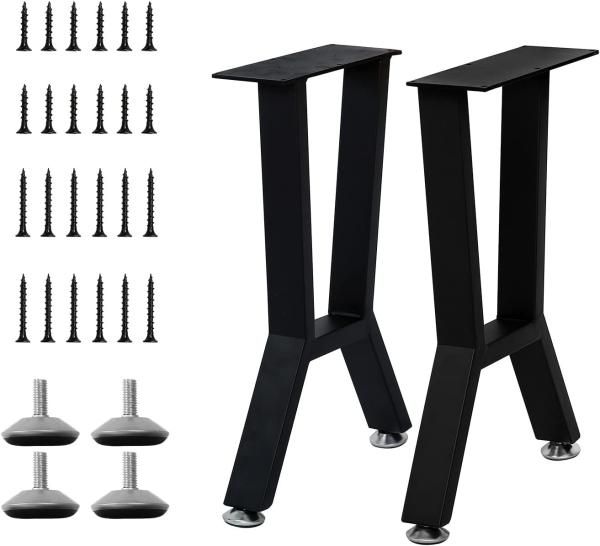 Buy cheap 16in Mid Century Modern Metal Table Legs 1000LBS Load Weight from wholesalers
