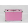 Buy cheap Custom Pink Aluminum Hard Carrying Case For Electronic Cable Tools Size 360 * 240 * 100mm from wholesalers