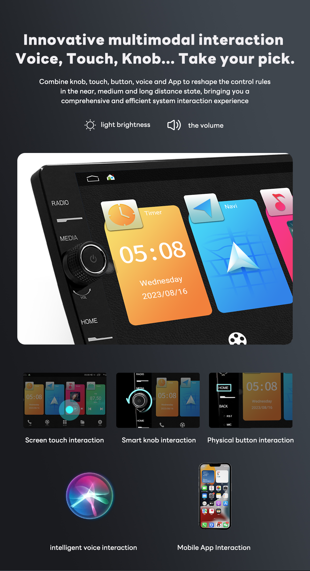 Universal 9inch 2DIN Android12 Car Multimedia Player with Stereo GPS Navigation DVD Video Carplay