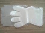 HDPE LDPE Transparent Disposable Gloves For Food Handling / Cooking