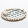Buy cheap White PBT Hair Mini Makeup Brush Set 4pcs For Travel Plastic Handle from wholesalers