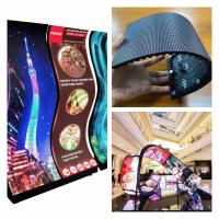 Buy cheap Curved Flexible LED Screen Display 240X120mm For Indoor Multipurpose product