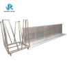 Buy cheap Sgaier Aluminum Crowd Control Barrier 1200 * 1000 * 1200mm Mojo Barrier Trolley from wholesalers