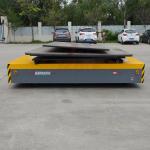 DC Motor Battery Transfer Trolley 5 Tons Heavy Load Stepless Speed Adjusting