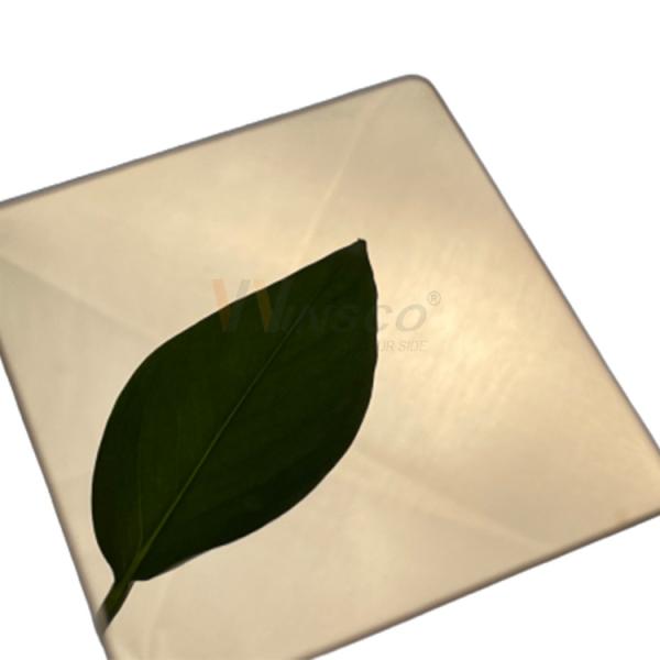Buy cheap SS 316 Durable Super Mirror Stainless Steel Sheet Cold Rolled With Rose Gold Coating from wholesalers