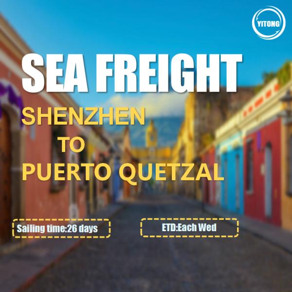 Buy cheap FOB CIF International Ocean Freight From Shenzhen To Puerto Quetzal Guatemala from wholesalers