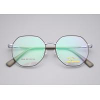 Buy cheap Fashion Metal Frame Eyeglasses Unisex Full Rim Frame Metal Optical product
