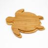 Buy cheap Irregular Bamboo Wooden Plate Sustainable Table Mat Plate from wholesalers