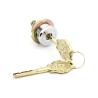Buy cheap Diameter 32mm Safe Cam Lock Chrome Plated , Small Cam Lock Brass Length 21mm from wholesalers