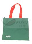0.2KG Green Laptop Travel Tote Bags High Density Lightweight For Shopping