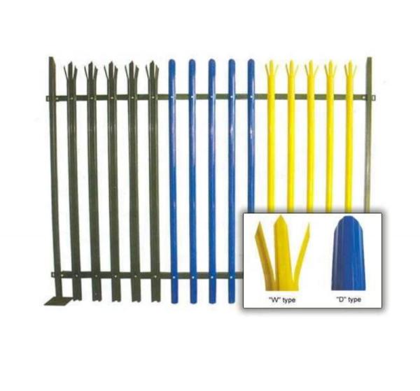 Buy cheap Commercial Steel Palisade Fencing D Section / W Section Type Versatile Design from wholesalers