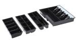 6.8 KG Ivory Black POS Register Touch Button Cash Drawer Counter Cash Box 410T