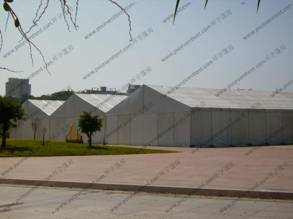 Large Temporary Warehouse Tent 20m 30m Width Waterproof For Outside Industrial