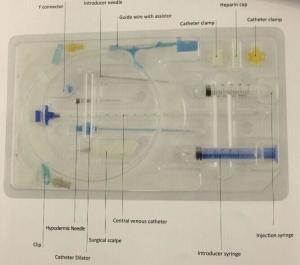 Wholesale Luer Lock Central Venous Catheter Kit Medical Grade 1-150ml/H Transparent from china suppliers