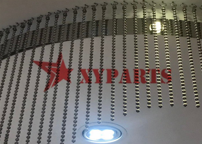 Beads Chains Metal Mesh Curtain For Decoration Room Dividers