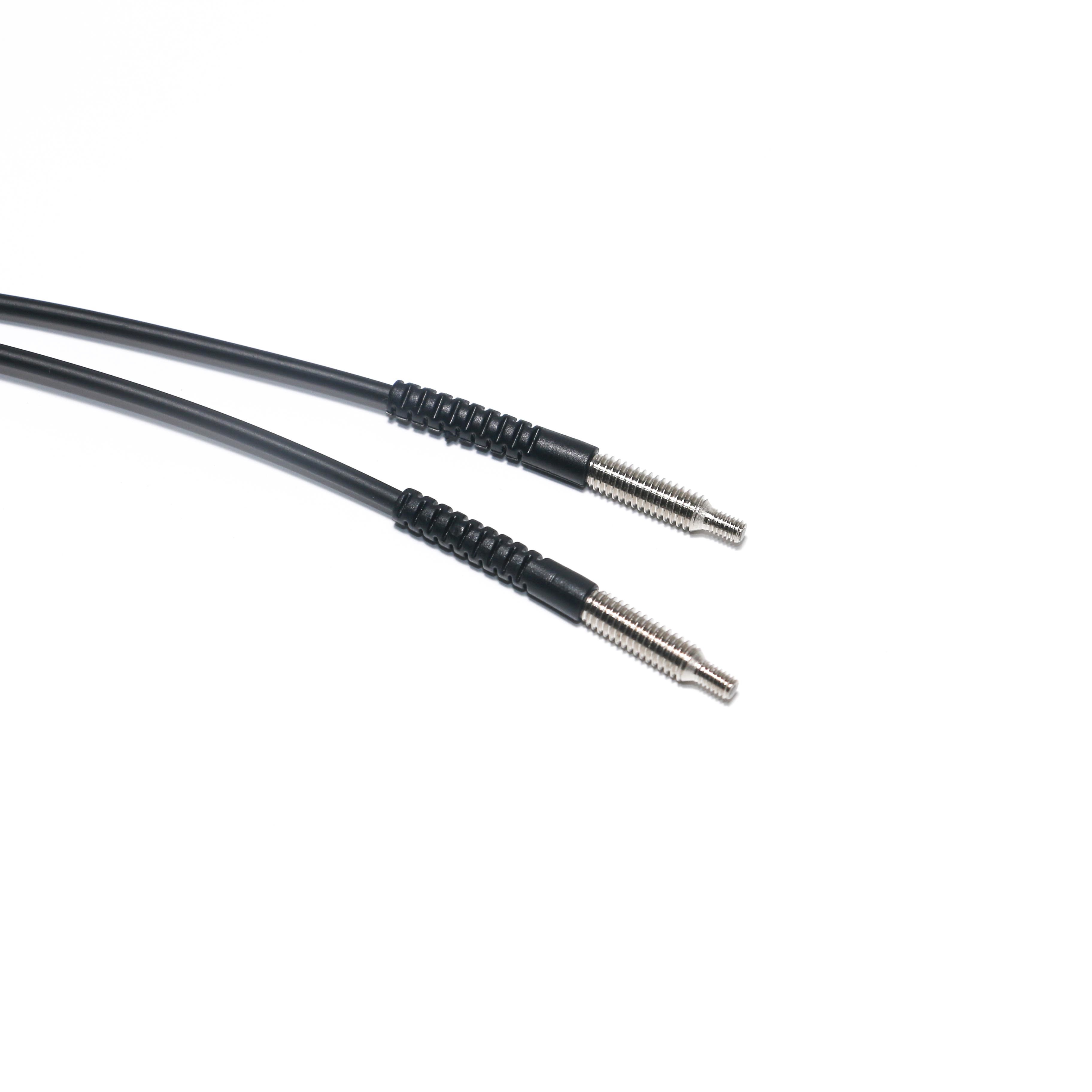 Corrosion Resistant Optic Fiber Sensor Double Connector M3 M4 Series Connector 0.8mm