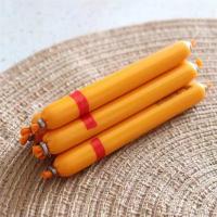 Buy cheap Customized Logo Printing Artificial Pvdc Sausage Casing For Food Packaging product